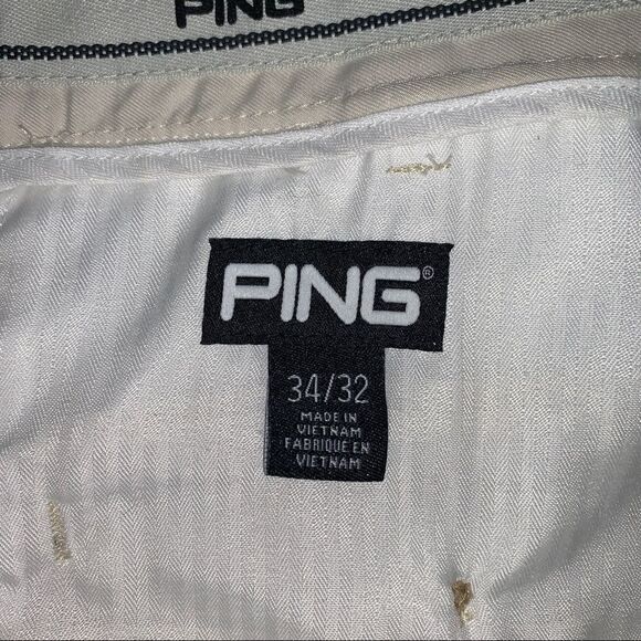 Ping cream colored golf pants - Picture 9 of 9